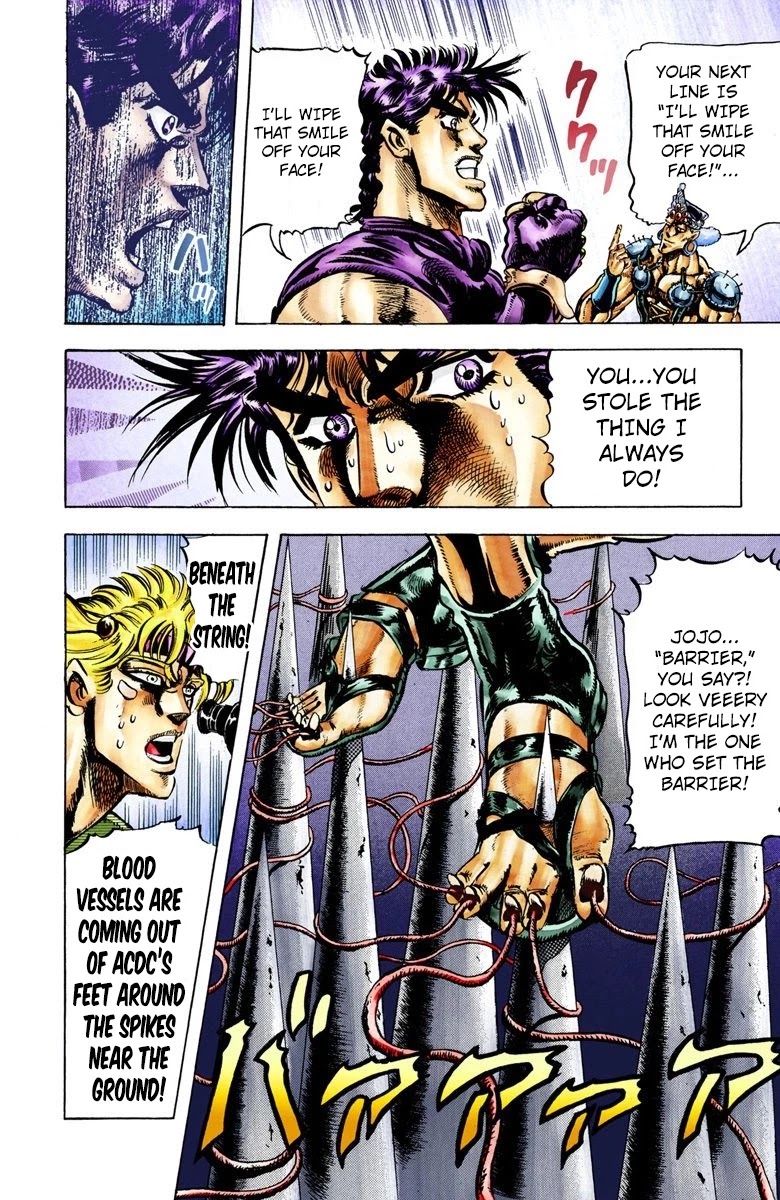 JoJo’s Bizarre Adventure Part 2 – Battle Tendency (Colored) Chapter 35 - Page 17