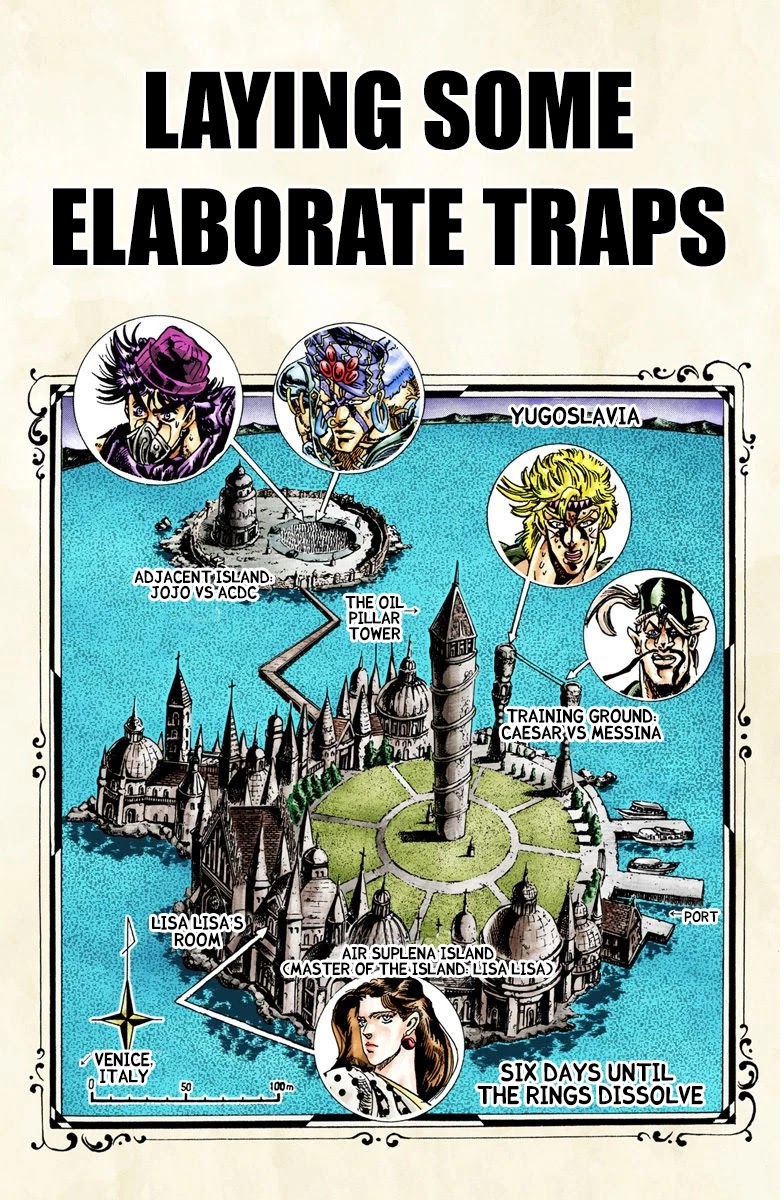 JoJo’s Bizarre Adventure Part 2 – Battle Tendency (Colored) Chapter 35 - Page 19