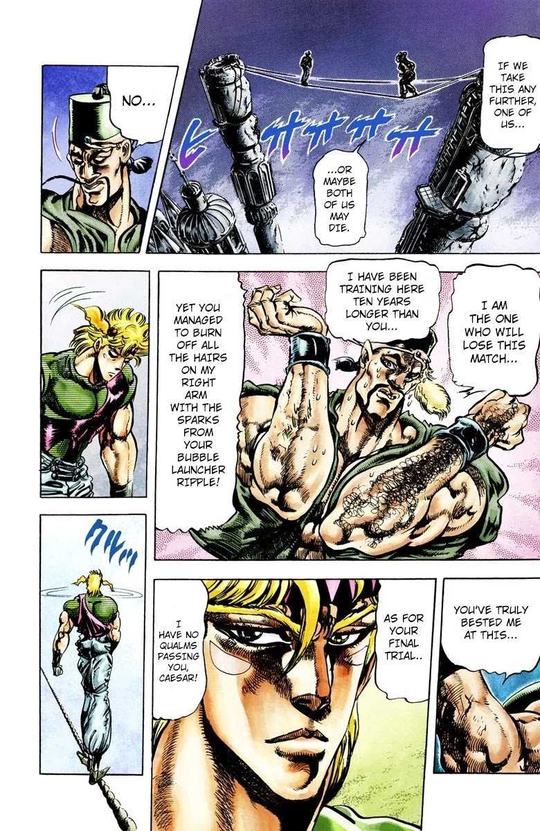 JoJo’s Bizarre Adventure Part 2 – Battle Tendency (Colored) Chapter 35 - Page 3