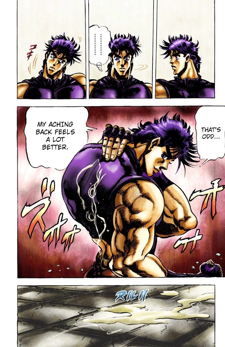 JoJo’s Bizarre Adventure Part 2 – Battle Tendency (Colored) Chapter 37 - Page 10