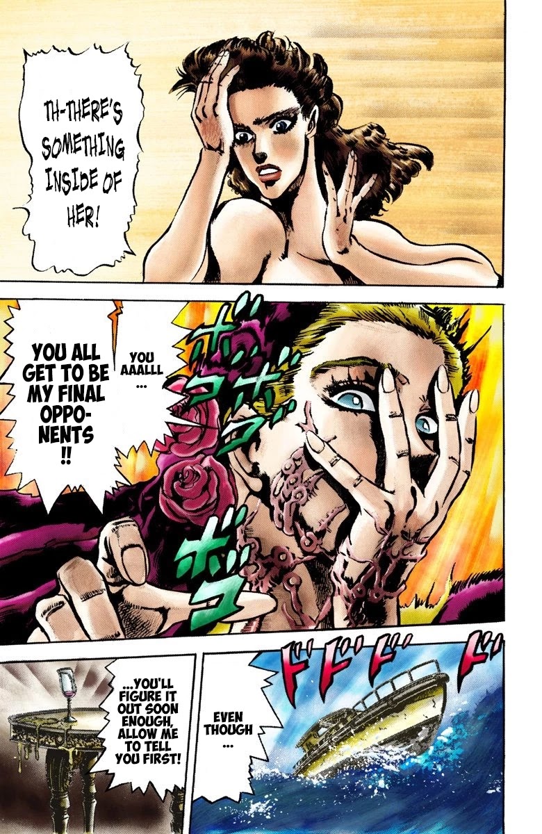 JoJo’s Bizarre Adventure Part 2 – Battle Tendency (Colored) Chapter 37 - Page 17