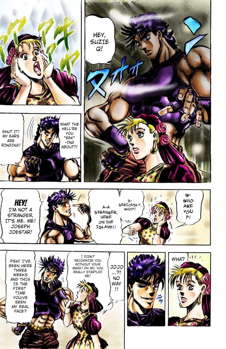 JoJo’s Bizarre Adventure Part 2 – Battle Tendency (Colored) Chapter 37 - Page 7