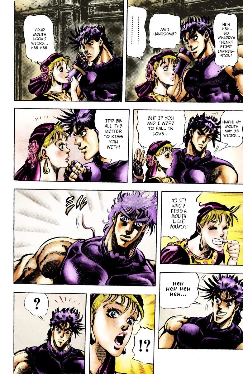 JoJo’s Bizarre Adventure Part 2 – Battle Tendency (Colored) Chapter 37 - Page 8