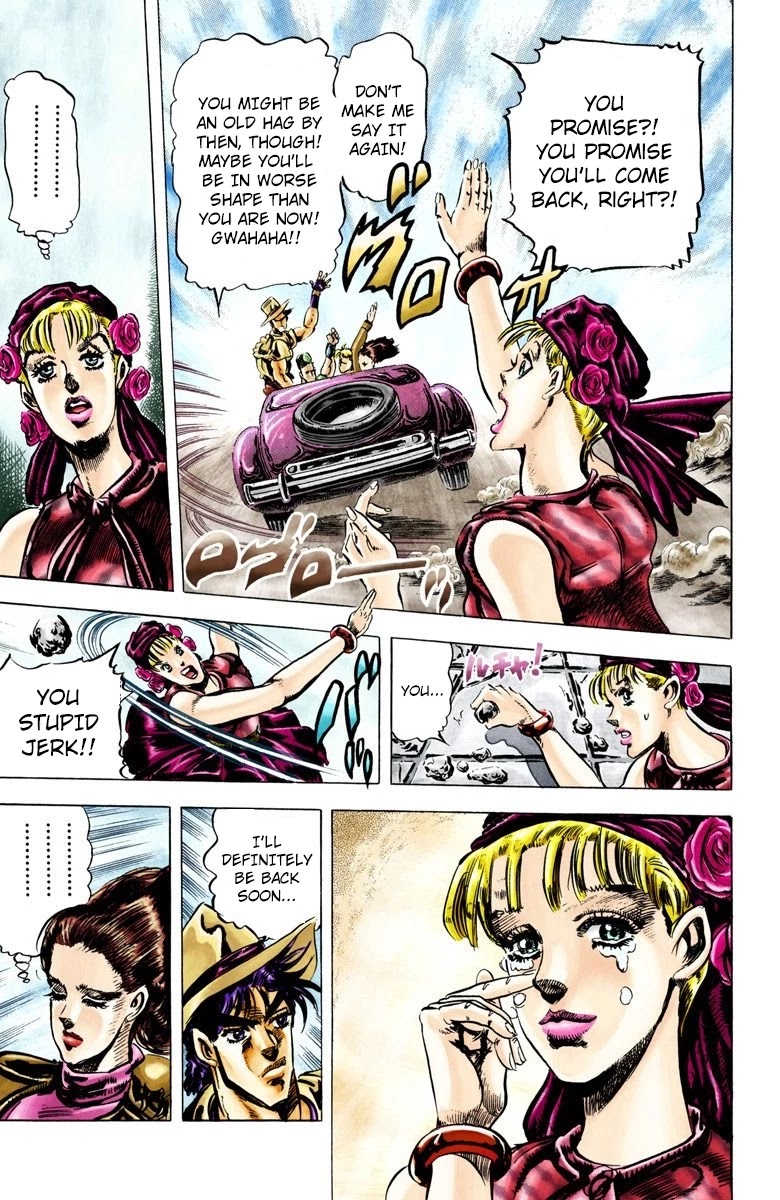 JoJo’s Bizarre Adventure Part 2 – Battle Tendency (Colored) Chapter 39 - Page 10