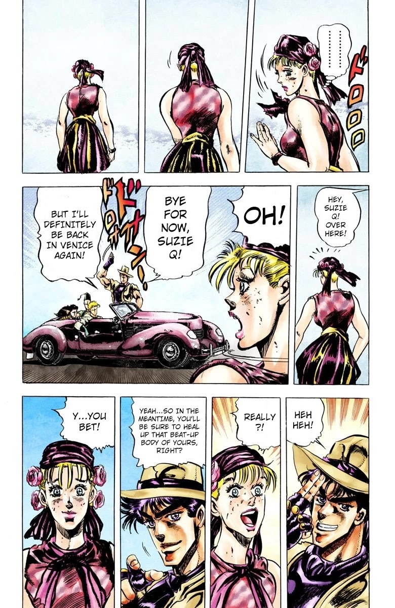 JoJo’s Bizarre Adventure Part 2 – Battle Tendency (Colored) Chapter 39 - Page 9