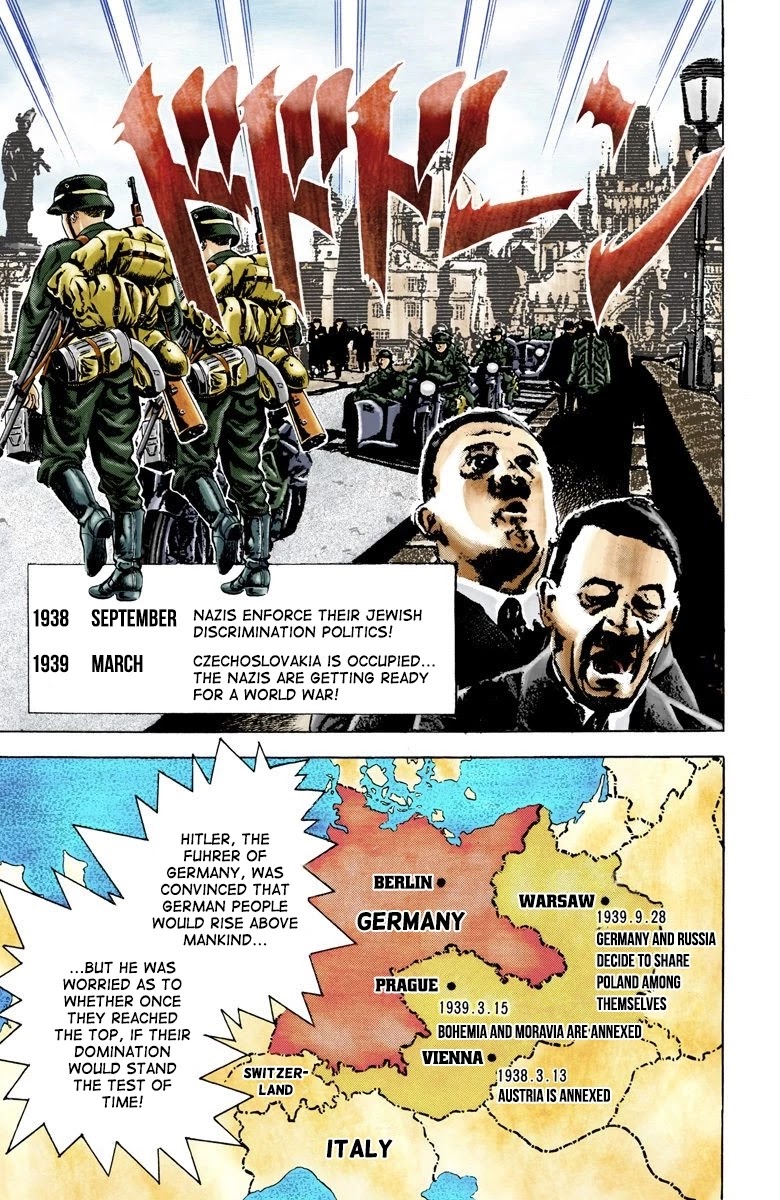 JoJo’s Bizarre Adventure Part 2 – Battle Tendency (Colored) Chapter 40 - Page 9