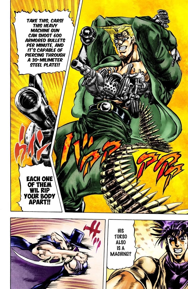 JoJo’s Bizarre Adventure Part 2 – Battle Tendency (Colored) Chapter 41 - Page 10