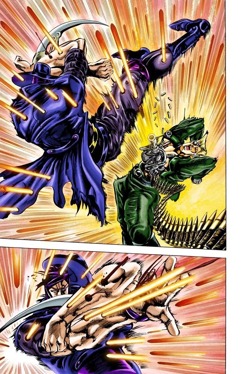 JoJo’s Bizarre Adventure Part 2 – Battle Tendency (Colored) Chapter 41 - Page 11