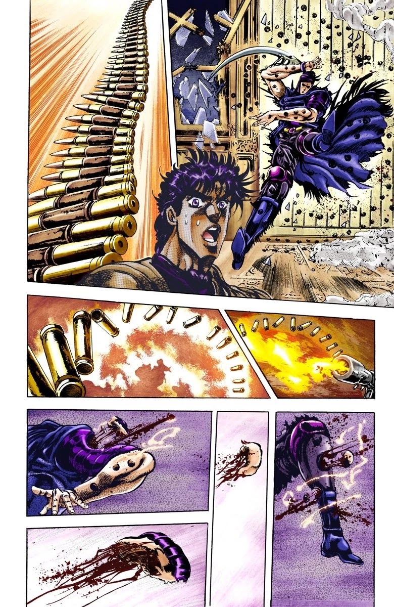 JoJo’s Bizarre Adventure Part 2 – Battle Tendency (Colored) Chapter 41 - Page 12