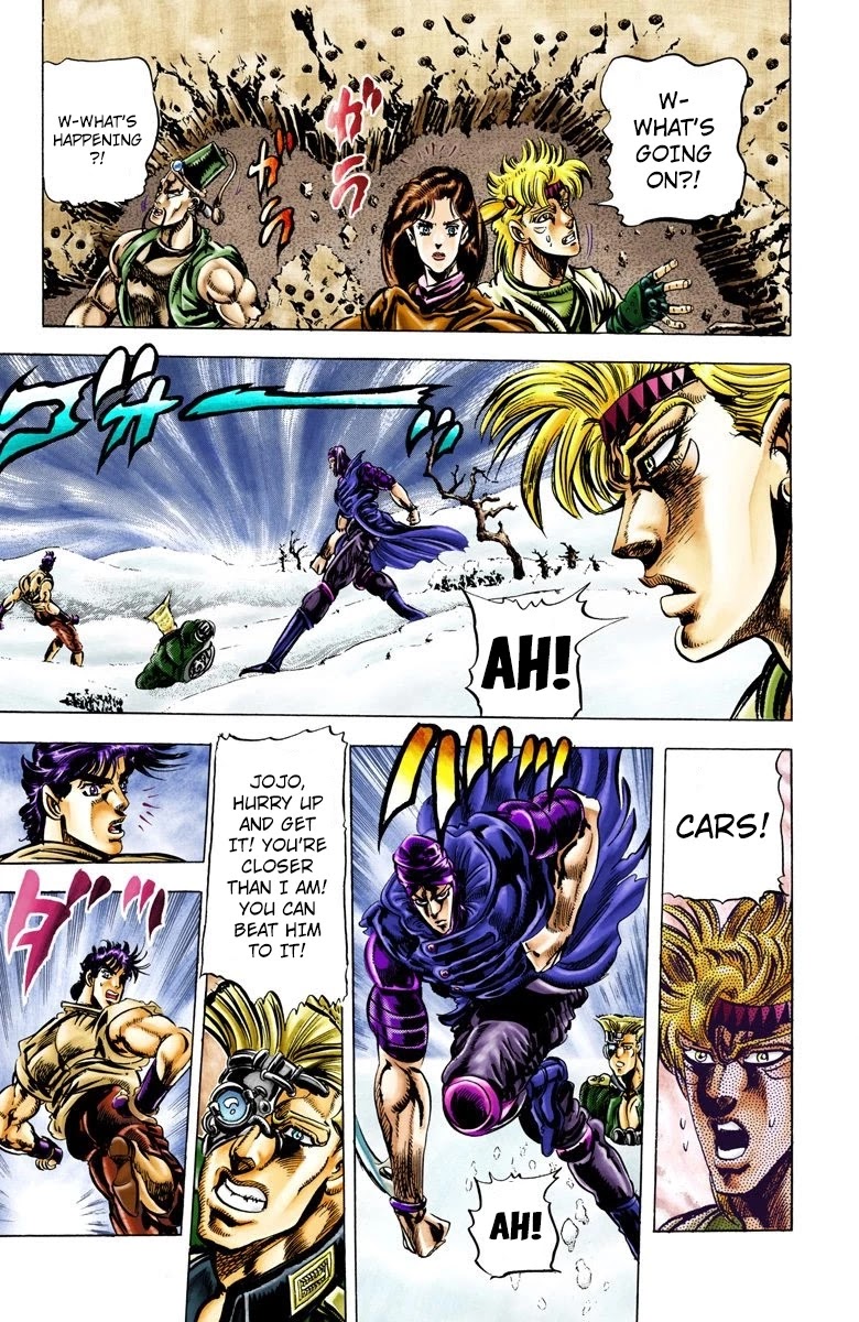 JoJo’s Bizarre Adventure Part 2 – Battle Tendency (Colored) Chapter 42 - Page 9