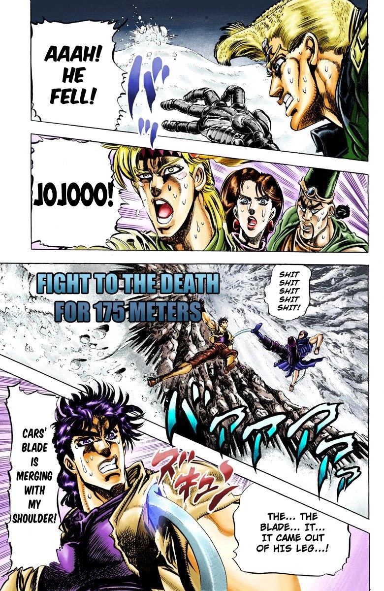 JoJo’s Bizarre Adventure Part 2 – Battle Tendency (Colored) Chapter 43 - Page 1
