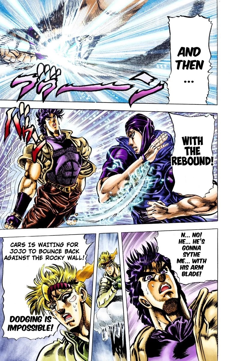JoJo’s Bizarre Adventure Part 2 – Battle Tendency (Colored) Chapter 43 - Page 6