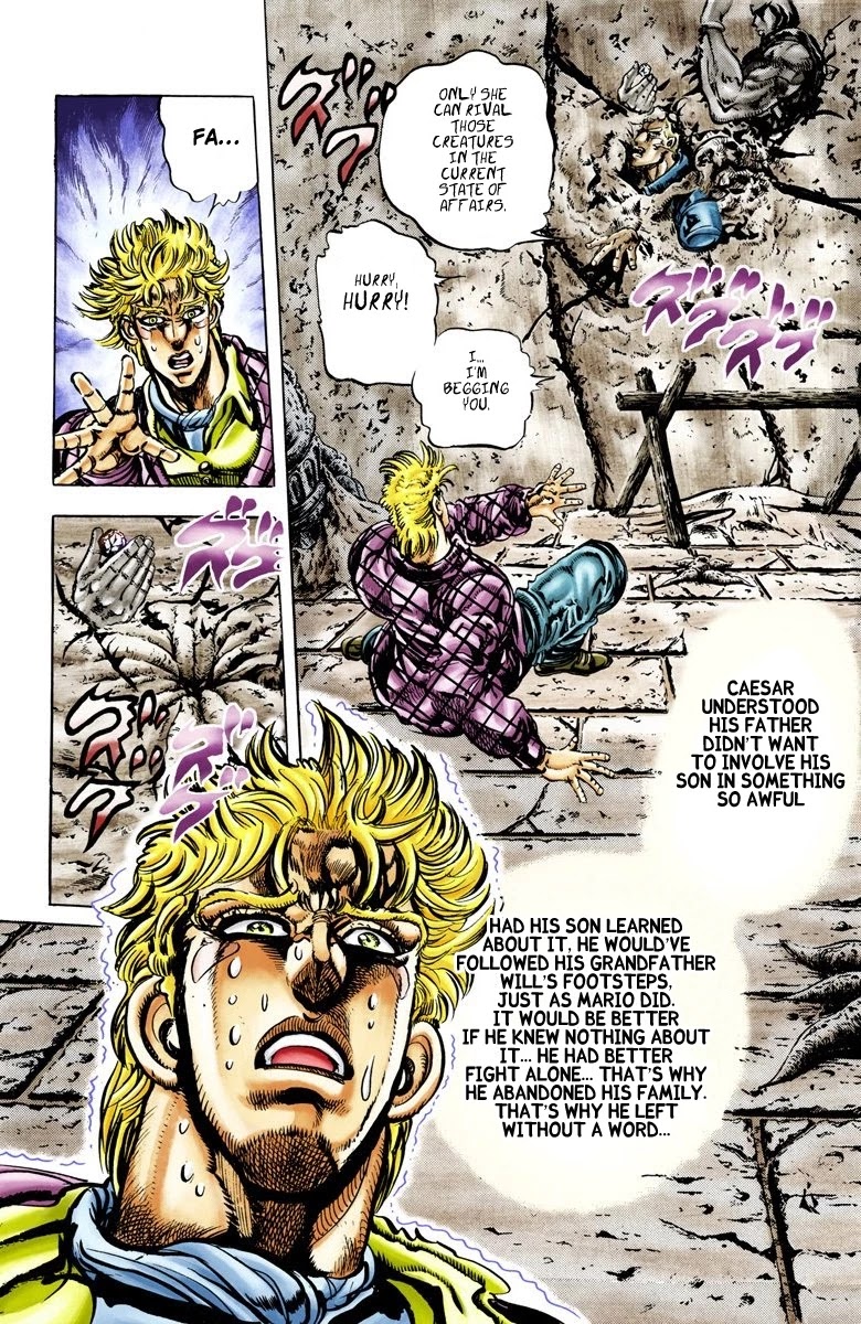 JoJo’s Bizarre Adventure Part 2 – Battle Tendency (Colored) Chapter 45 - Page 15