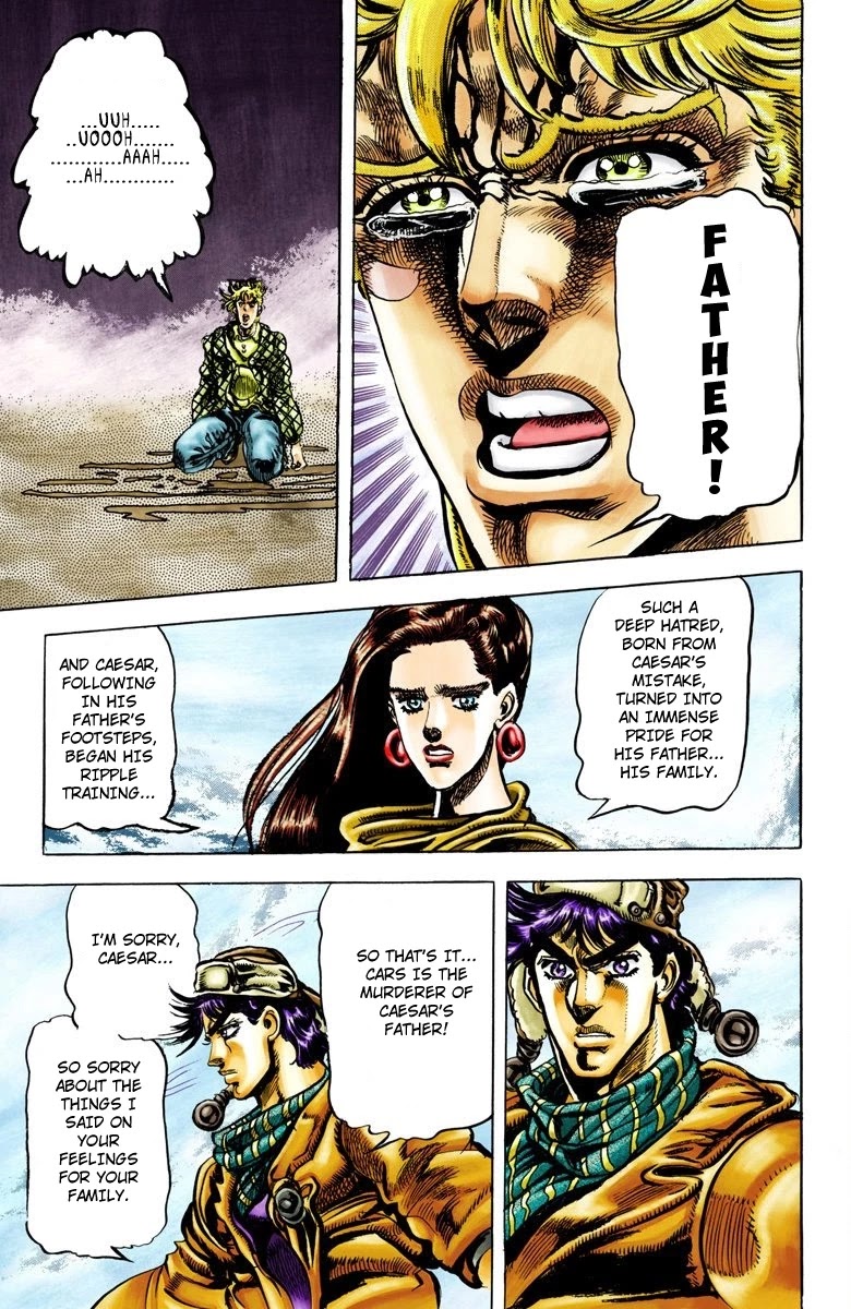 JoJo’s Bizarre Adventure Part 2 – Battle Tendency (Colored) Chapter 45 - Page 16