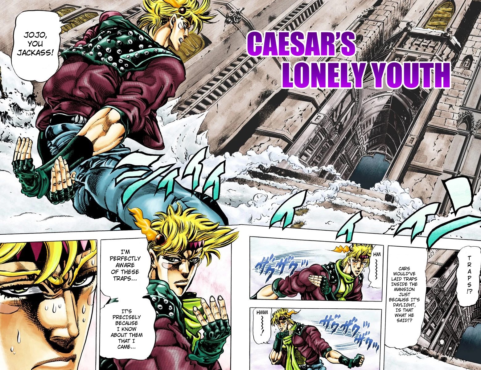 JoJo’s Bizarre Adventure Part 2 – Battle Tendency (Colored) Chapter 45 - Page 18