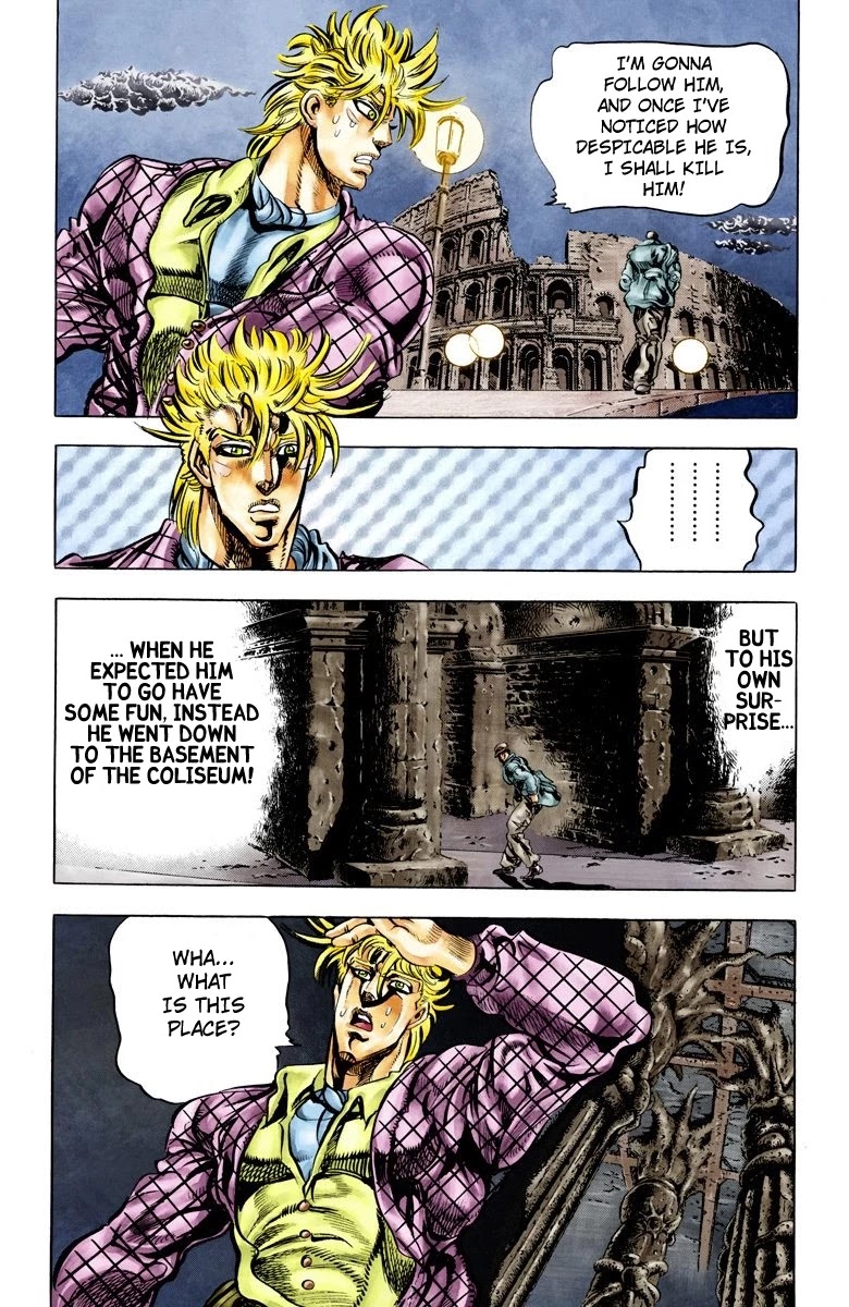 JoJo’s Bizarre Adventure Part 2 – Battle Tendency (Colored) Chapter 45 - Page 7