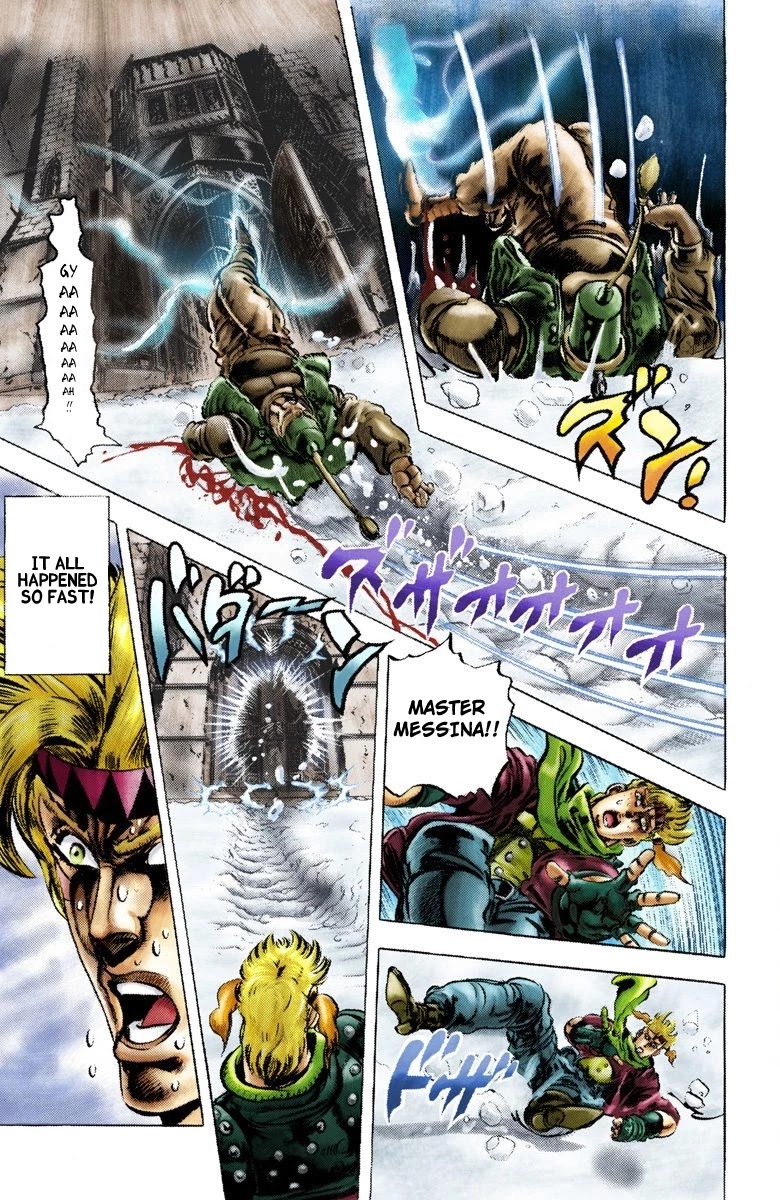 JoJo’s Bizarre Adventure Part 2 – Battle Tendency (Colored) Chapter 46 - Page 10