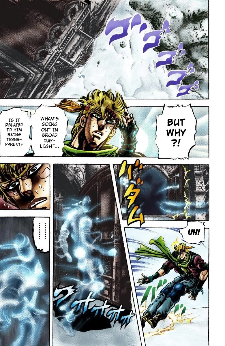 JoJo’s Bizarre Adventure Part 2 – Battle Tendency (Colored) Chapter 46 - Page 12