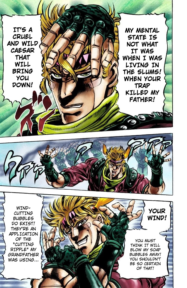 JoJo’s Bizarre Adventure Part 2 – Battle Tendency (Colored) Chapter 46 - Page 16