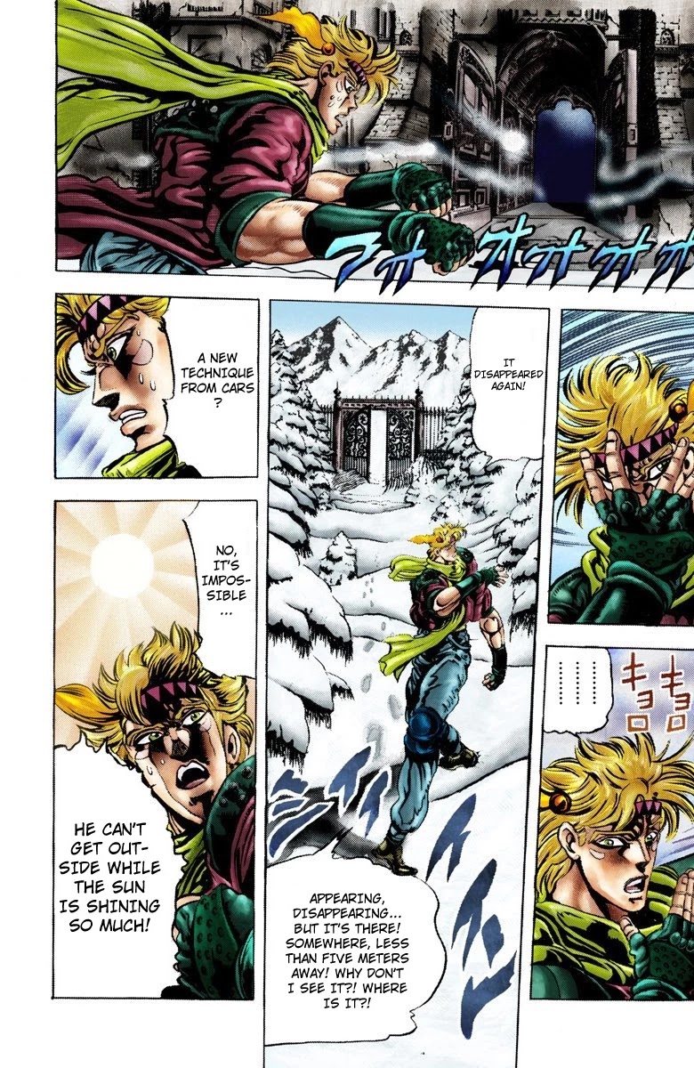 JoJo’s Bizarre Adventure Part 2 – Battle Tendency (Colored) Chapter 46 - Page 4