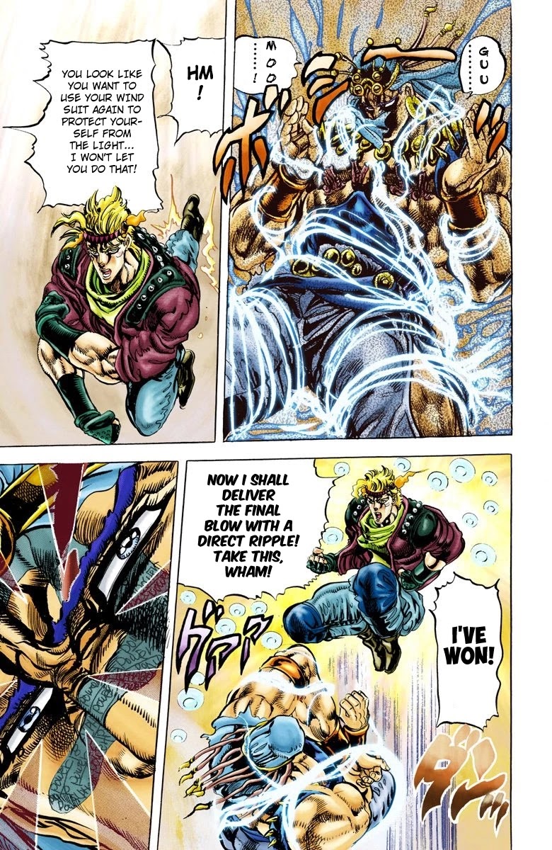JoJo’s Bizarre Adventure Part 2 – Battle Tendency (Colored) Chapter 47 - Page 16