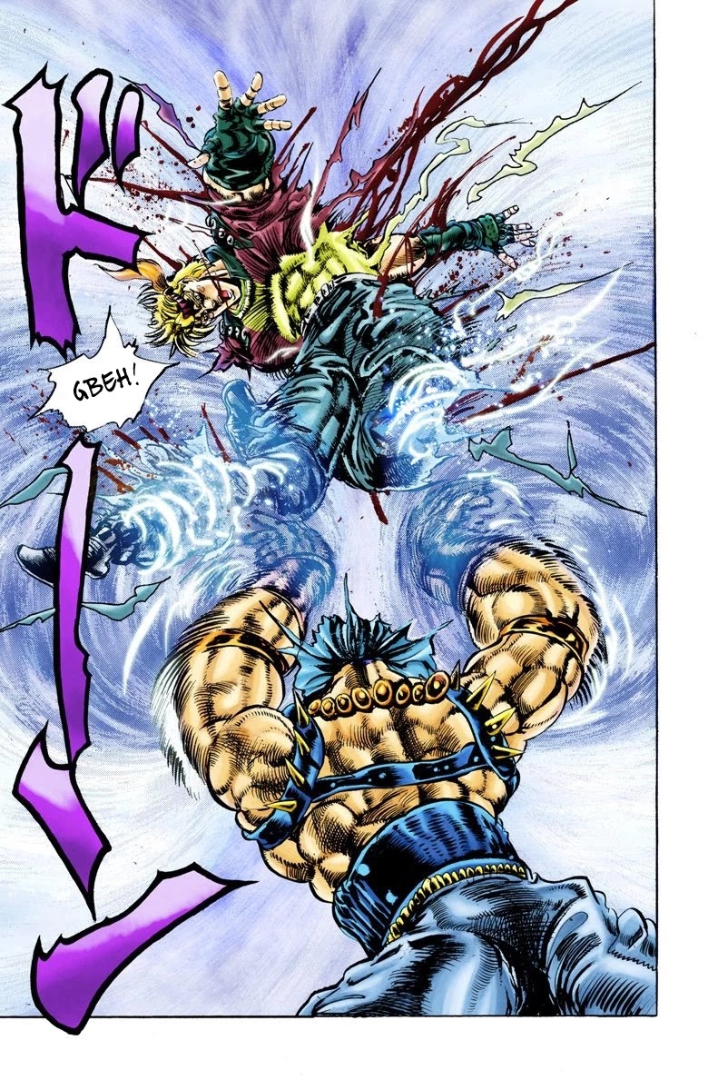 JoJo’s Bizarre Adventure Part 2 – Battle Tendency (Colored) Chapter 47 - Page 18