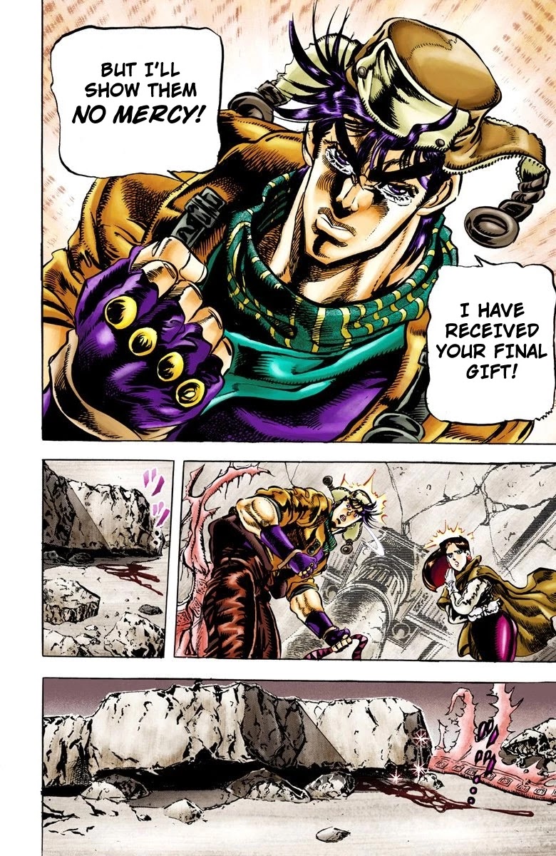 JoJo’s Bizarre Adventure Part 2 – Battle Tendency (Colored) Chapter 49 - Page 12