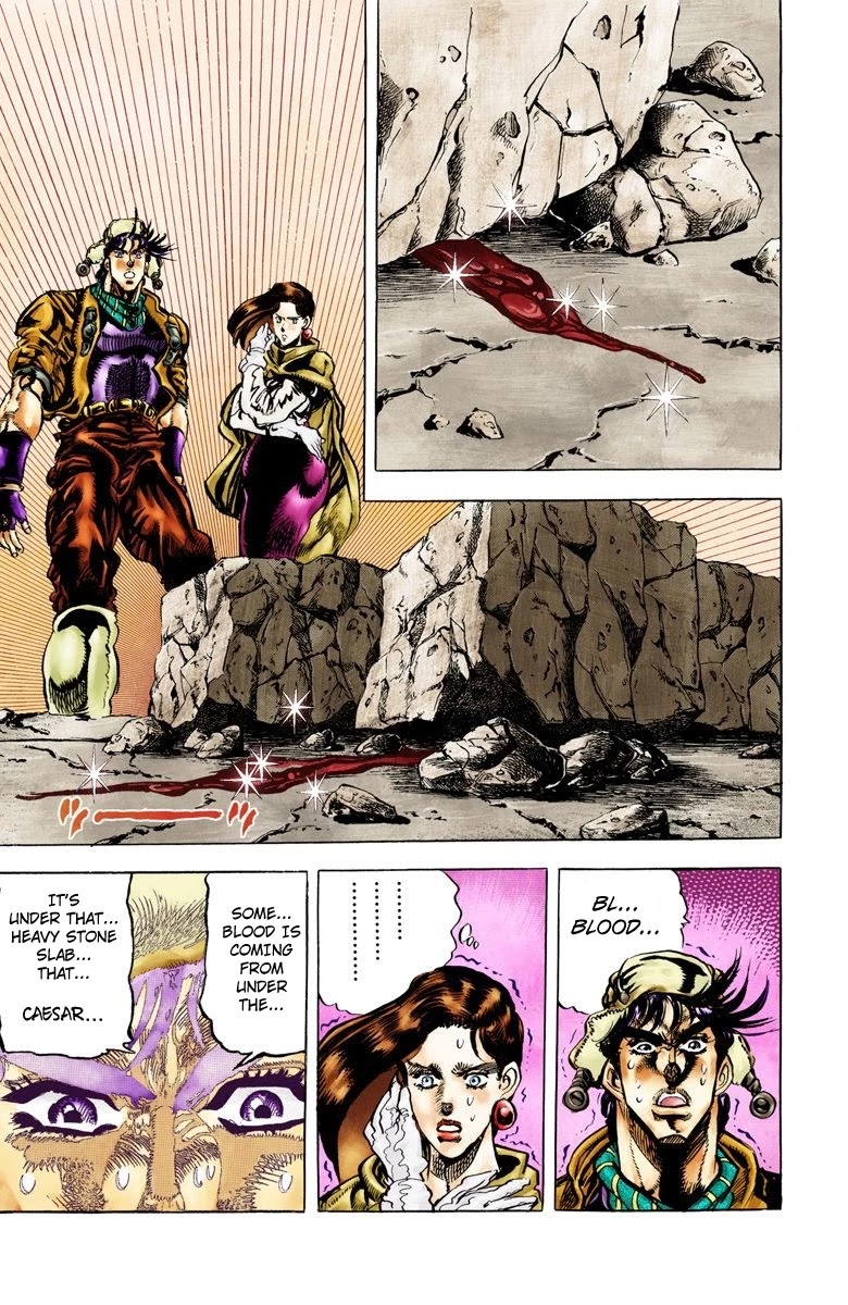 JoJo’s Bizarre Adventure Part 2 – Battle Tendency (Colored) Chapter 49 - Page 13