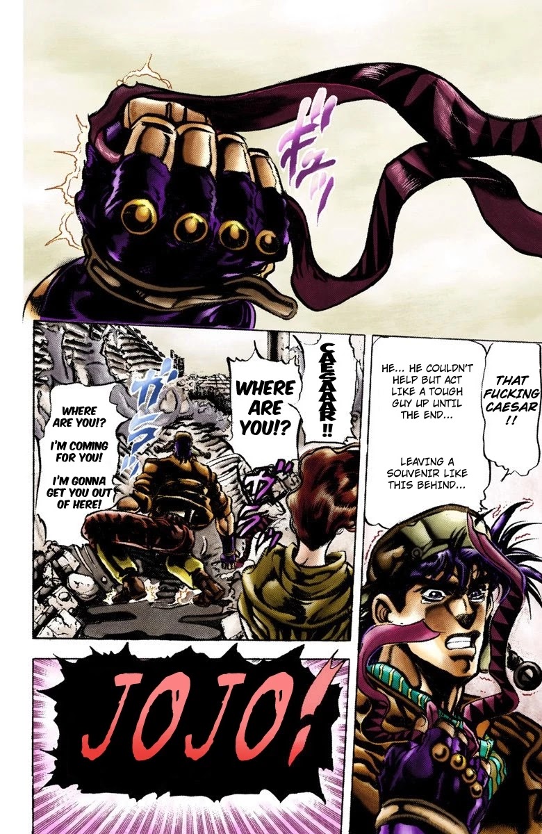 JoJo’s Bizarre Adventure Part 2 – Battle Tendency (Colored) Chapter 49 - Page 8