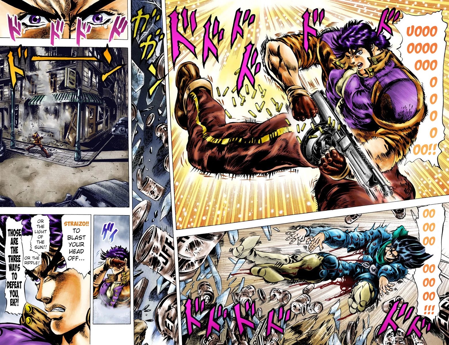 JoJo’s Bizarre Adventure Part 2 – Battle Tendency (Colored) Chapter 5 - Page 1