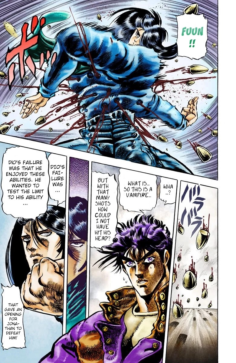 JoJo’s Bizarre Adventure Part 2 – Battle Tendency (Colored) Chapter 5 - Page 7