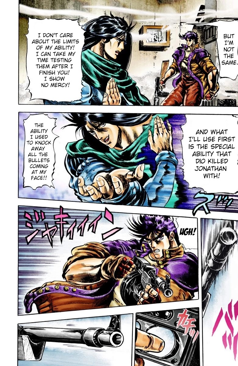 JoJo’s Bizarre Adventure Part 2 – Battle Tendency (Colored) Chapter 5 - Page 8