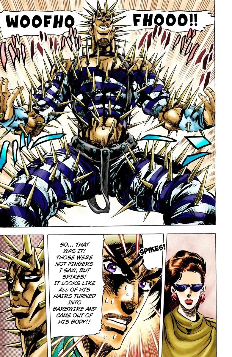 JoJo’s Bizarre Adventure Part 2 – Battle Tendency (Colored) Chapter 50 - Page 10