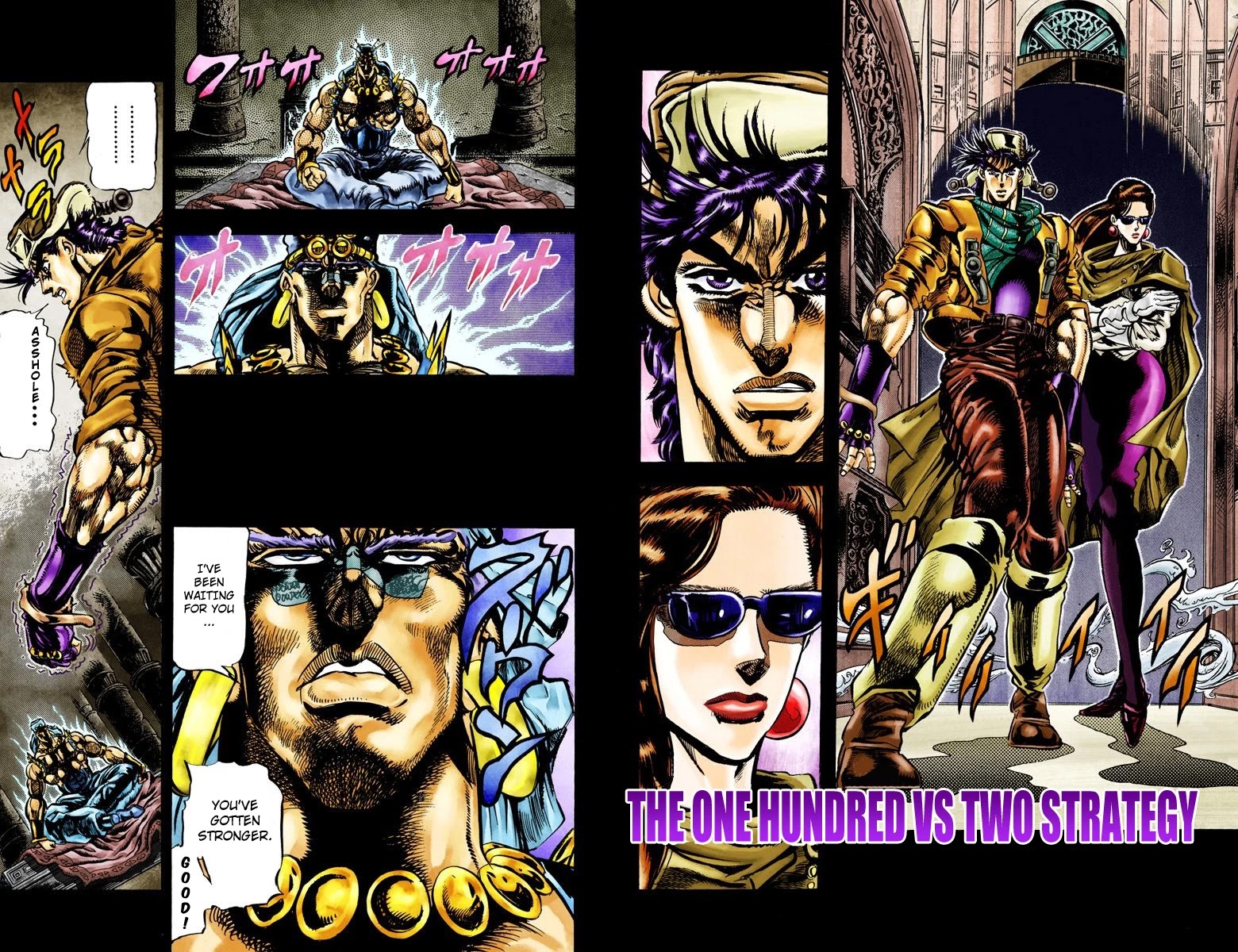 JoJo’s Bizarre Adventure Part 2 – Battle Tendency (Colored) Chapter 51 - Page 1