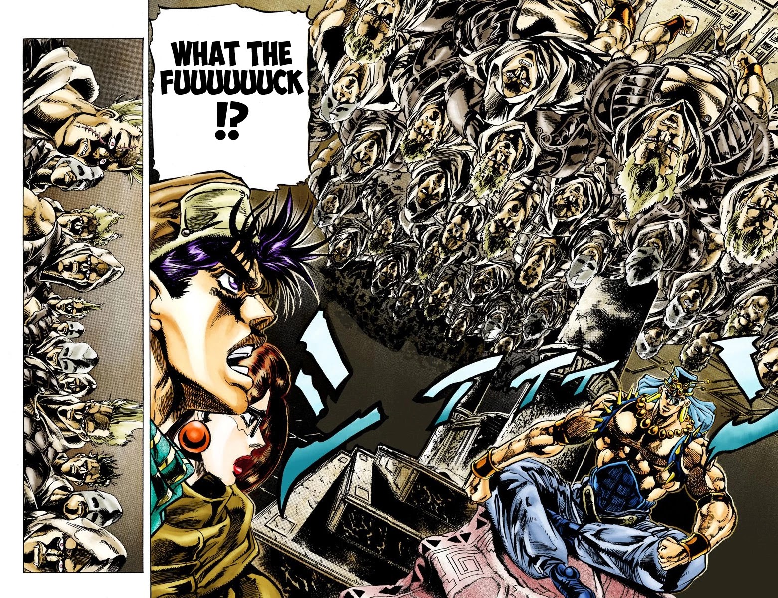 JoJo’s Bizarre Adventure Part 2 – Battle Tendency (Colored) Chapter 51 - Page 4