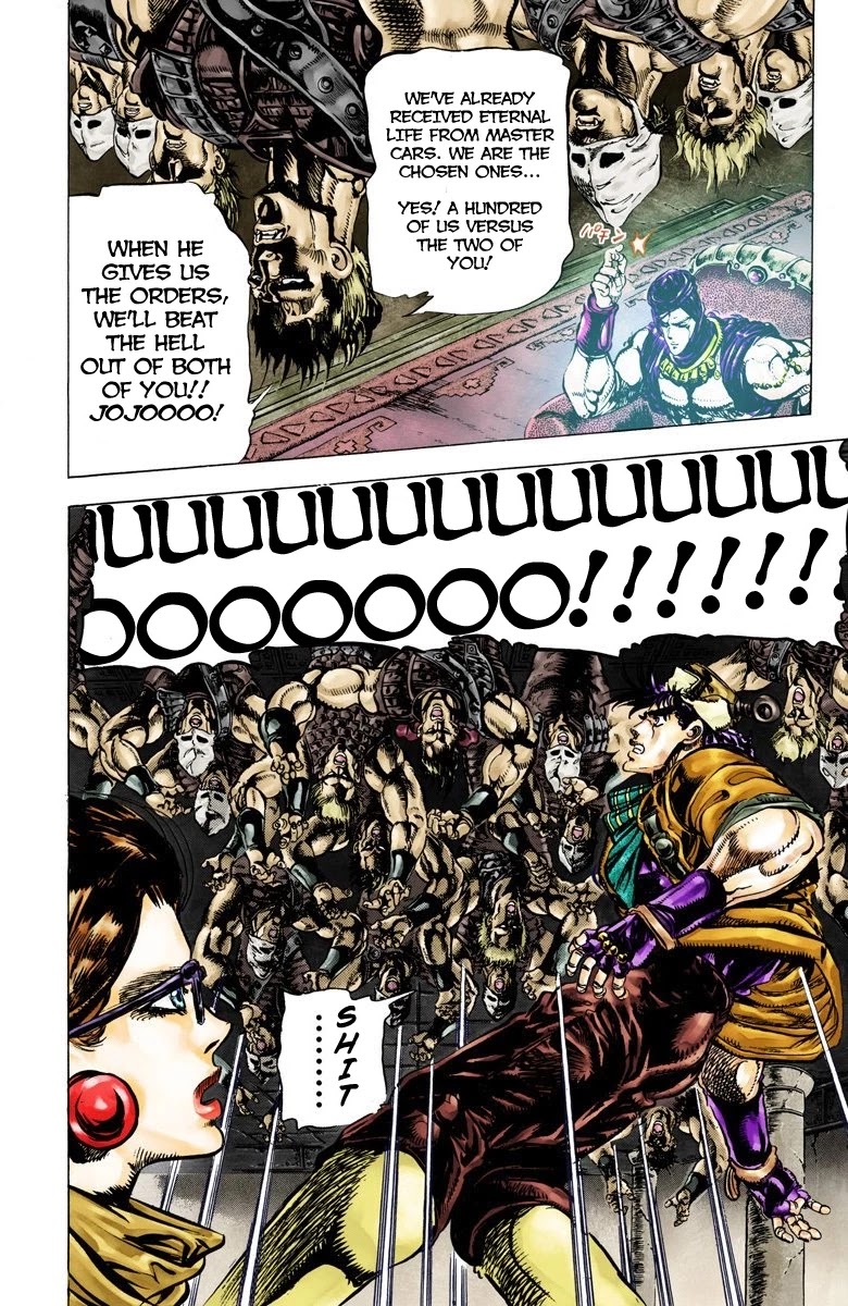 JoJo’s Bizarre Adventure Part 2 – Battle Tendency (Colored) Chapter 51 - Page 7