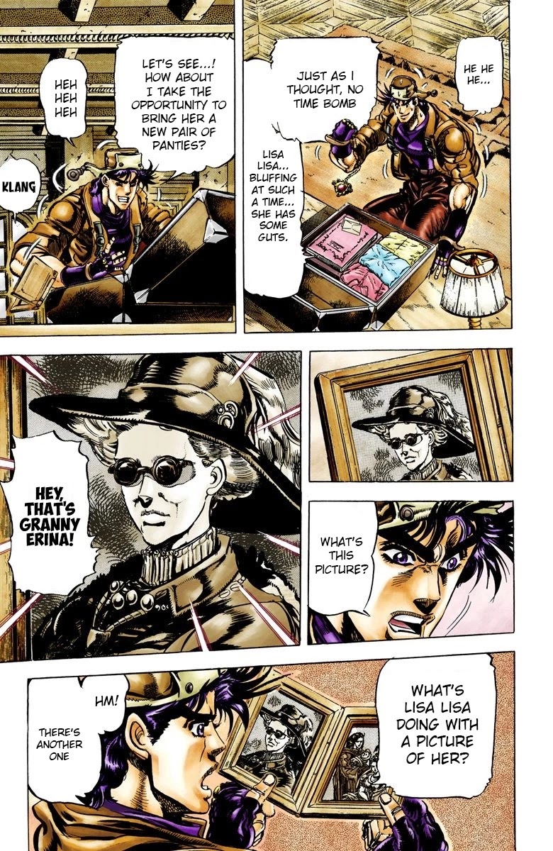 JoJo’s Bizarre Adventure Part 2 – Battle Tendency (Colored) Chapter 52 - Page 11