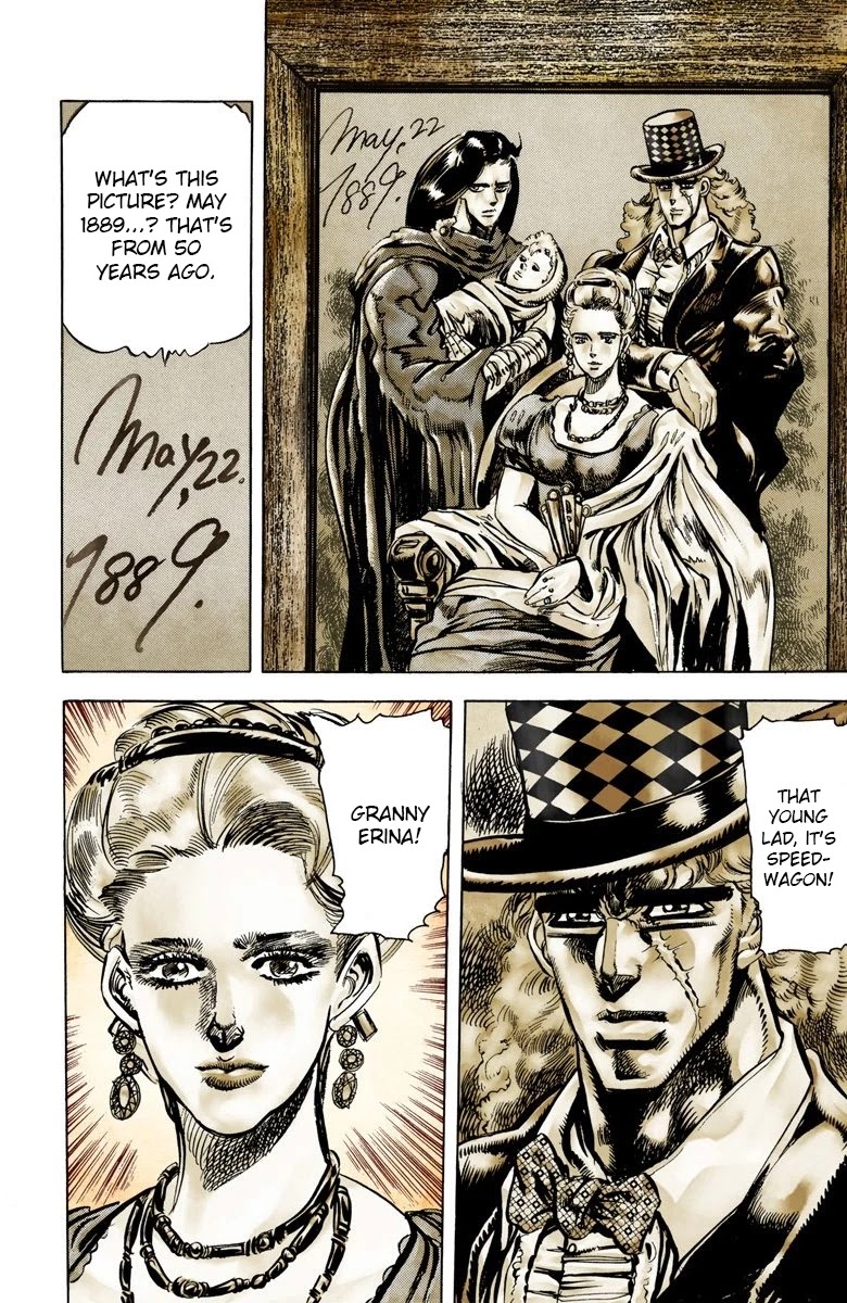 JoJo’s Bizarre Adventure Part 2 – Battle Tendency (Colored) Chapter 52 - Page 12