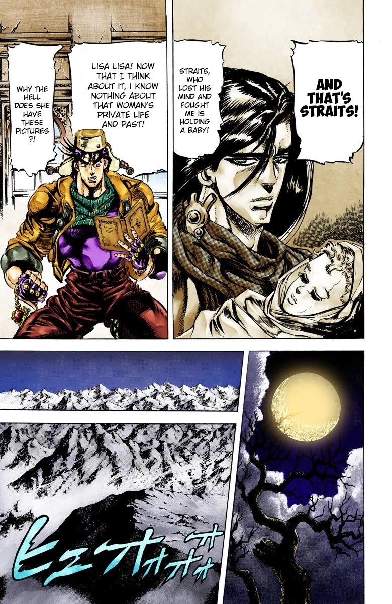 JoJo’s Bizarre Adventure Part 2 – Battle Tendency (Colored) Chapter 52 - Page 13