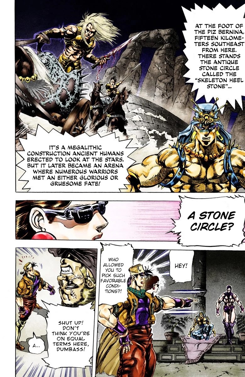 JoJo’s Bizarre Adventure Part 2 – Battle Tendency (Colored) Chapter 52 - Page 4