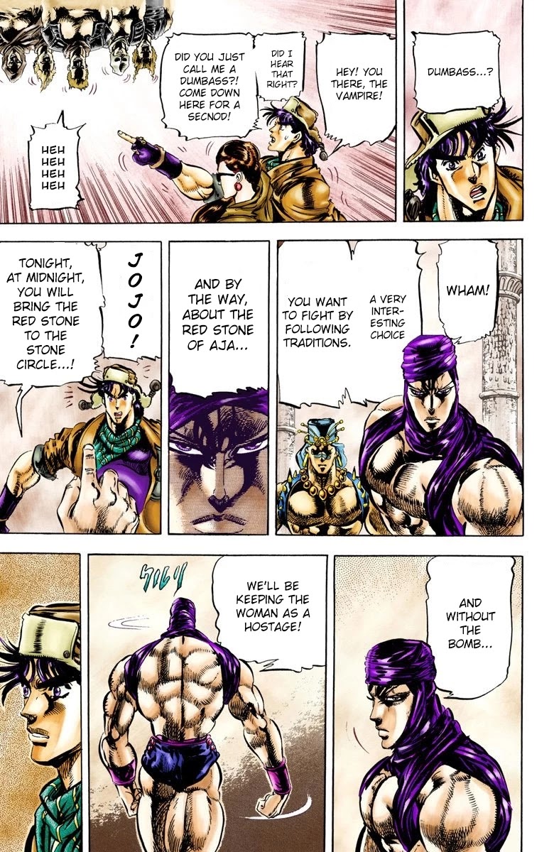 JoJo’s Bizarre Adventure Part 2 – Battle Tendency (Colored) Chapter 52 - Page 5