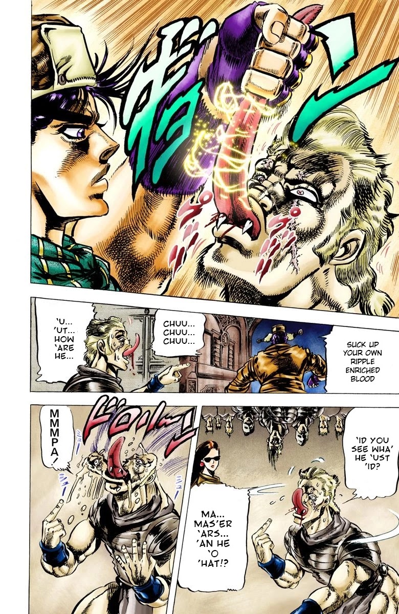 JoJo’s Bizarre Adventure Part 2 – Battle Tendency (Colored) Chapter 52 - Page 8