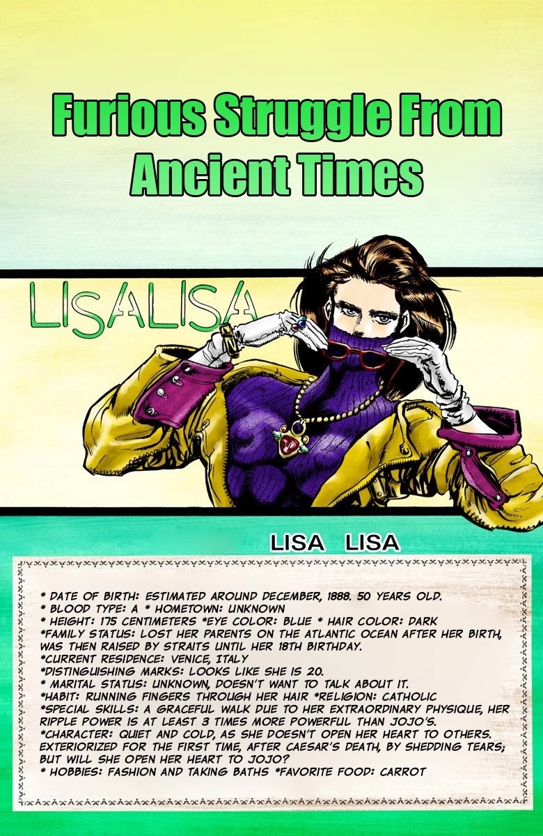 JoJo’s Bizarre Adventure Part 2 – Battle Tendency (Colored) Chapter 53 - Page 1