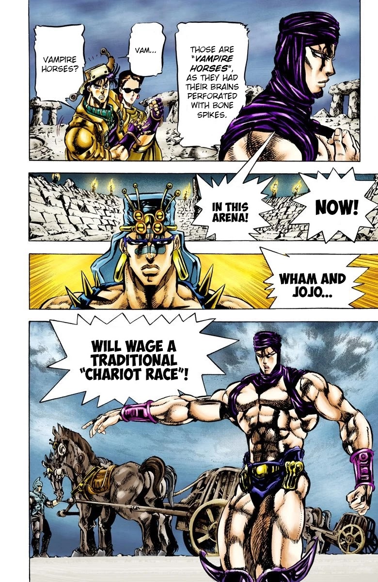 JoJo’s Bizarre Adventure Part 2 – Battle Tendency (Colored) Chapter 53 - Page 11