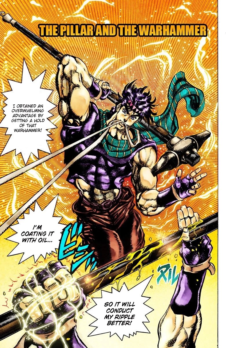 JoJo’s Bizarre Adventure Part 2 – Battle Tendency (Colored) Chapter 55 - Page 1