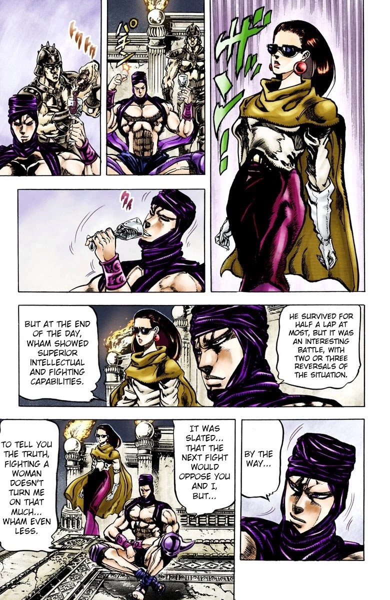 JoJo’s Bizarre Adventure Part 2 – Battle Tendency (Colored) Chapter 56 - Page 10