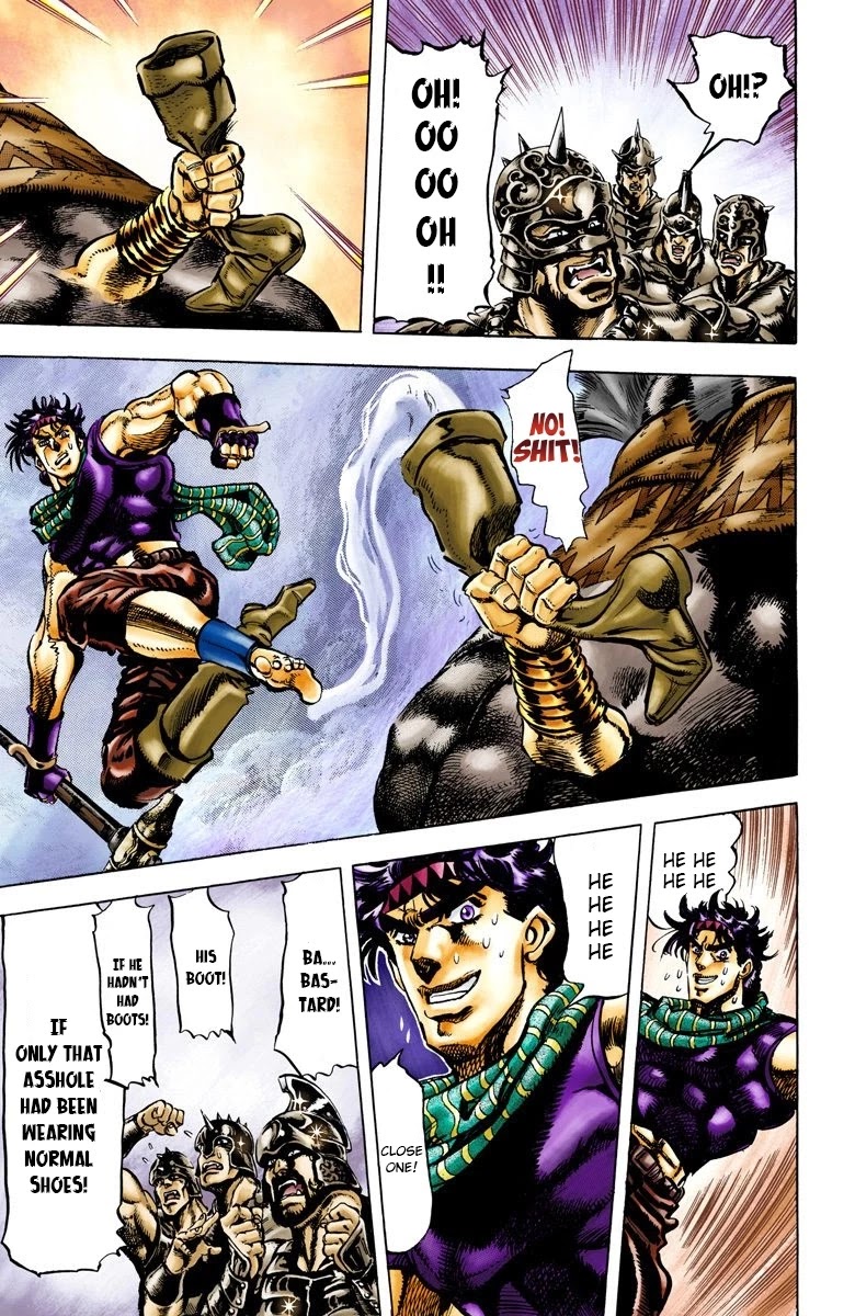 JoJo’s Bizarre Adventure Part 2 – Battle Tendency (Colored) Chapter 56 - Page 3