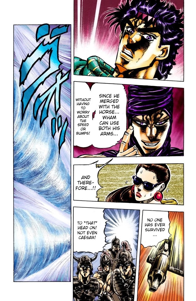 JoJo’s Bizarre Adventure Part 2 – Battle Tendency (Colored) Chapter 56 - Page 7
