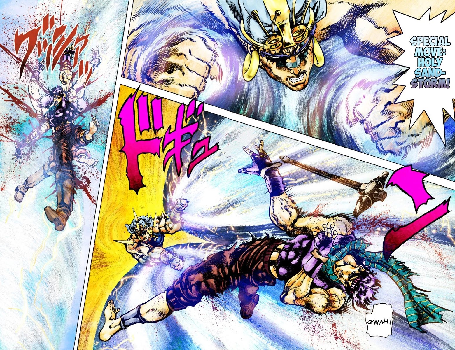 JoJo’s Bizarre Adventure Part 2 – Battle Tendency (Colored) Chapter 56 - Page 8