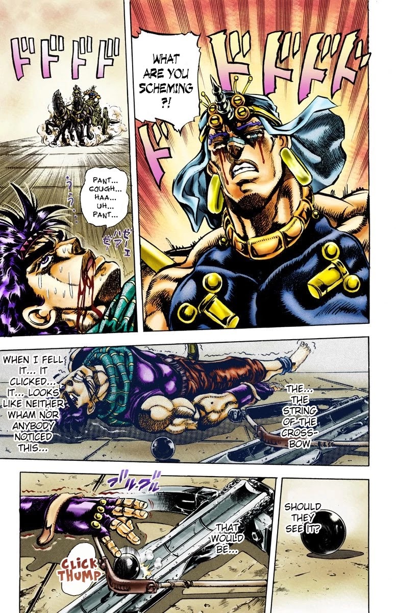 JoJo’s Bizarre Adventure Part 2 – Battle Tendency (Colored) Chapter 58 - Page 11